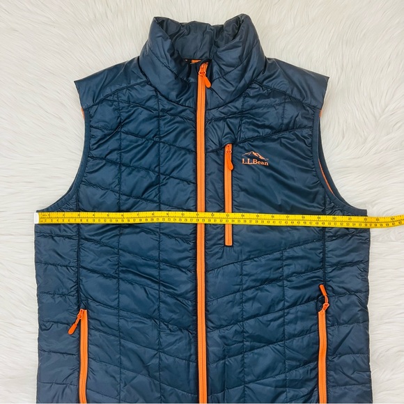 NWOT! L.L. Bean CarbonNavy PrimaLoft PackAway Vest Recycled Polyester Mens Reg M - Picture 10 of 11